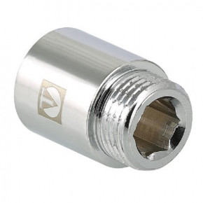 Латунный хромовый удлинитель VALTEC - 1/2"x15 мм