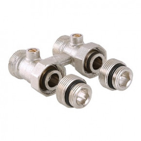 Узел нижнего подключения прямой VALTEC - 1/2'x3/4" евроконус (для двухтрубной системы)