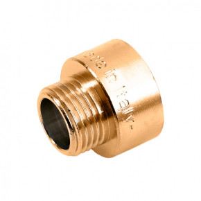 Переходник латунный с внутренней резьбы на наружную STOUT - 1.1/4"x3/4"